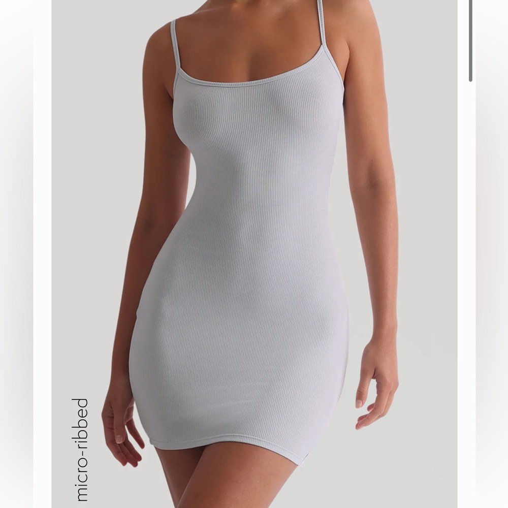 NWT Micro Ribbed Mini Dress
